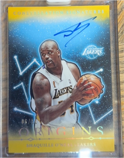 2024 Panini Origins Constellation Signatures #CS-SHAQ Shaquille O'Neal — front