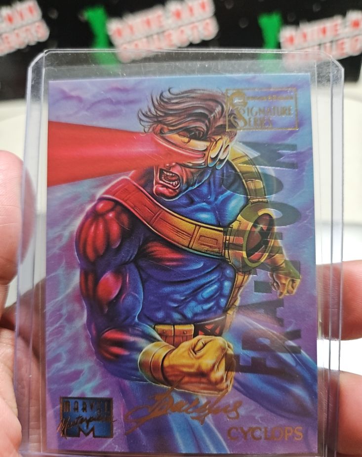 1995 Marvel Masterpieces #23 Cyclops — front