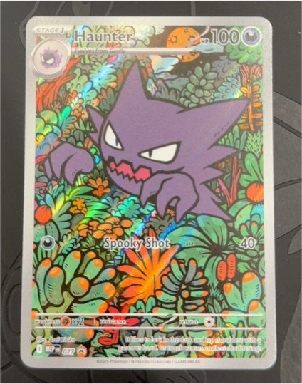 2025 Pokémon Mega Battle Deck #027 Haunter — front