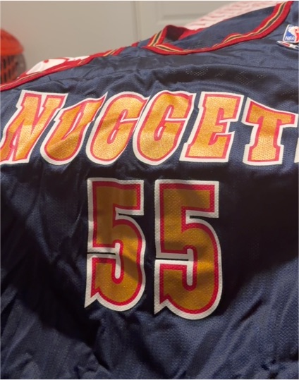 Denver Nuggets #55 NBA Jersey — front