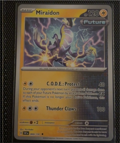 2024 Pokémon SV08: Surging Sparks #069 Miraidon — front