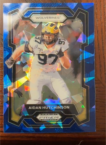 2024 Panini Prizm Draft Picks #42 Aidan Hutchinson — front
