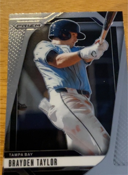 2025 Panini Prizm #207 Brayden Taylor — front