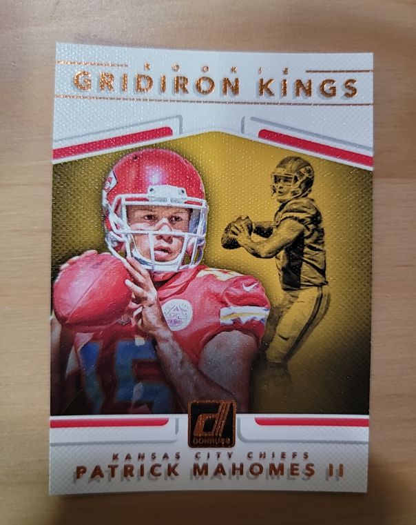 2017 Donruss Gridiron Kings #2 Patrick Mahomes II — front