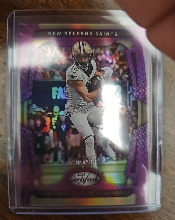 2025 Panini Certified #71 Chris Olave — front