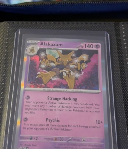 2024 Pokémon SV06 Twilight Masquerade #82 Alakazam — front