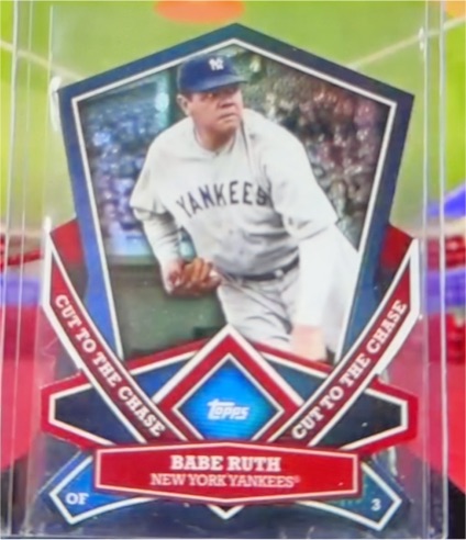 2013 Topps Cut to the Chase #CTC-4 Babe Ruth — front