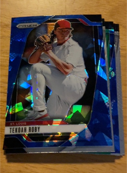 2025 Panini Prizm #143 Tekoah Roby — front