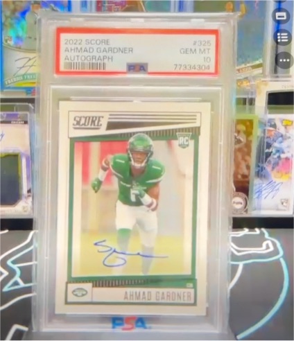 2022 Score #325 Ahmad Gardner — front