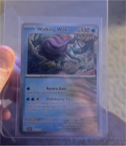 2024 Pokémon Scarlet & Violet Twilight Masquerade #63 Walking Wake — front