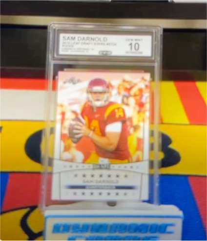 2018 Leaf Star Rookie #ST-01 Sam Darnold — front