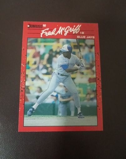 1990 Donruss #188 Fred McGriff — front