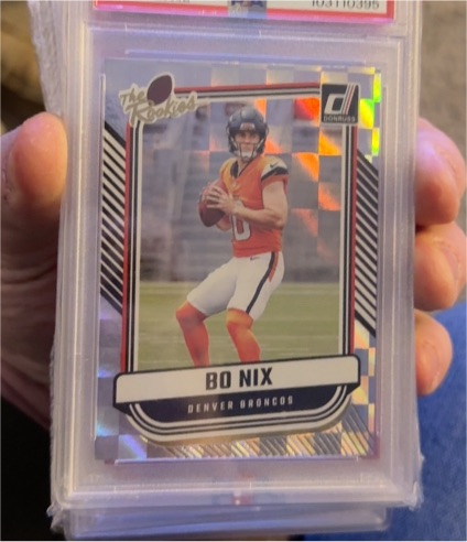 2024 Panini Donruss The Rookies #TR-38 Bo Nix — front