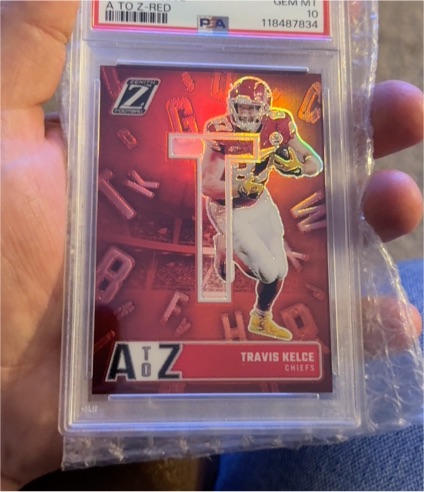 2024 Panini Zenith A to Z #20 Travis Kelce — front