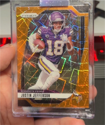 2024 Panini Prizm #187 Justin Jefferson — front
