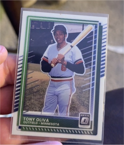 2025 Panini Donruss Optic #23 Tony Oliva — front
