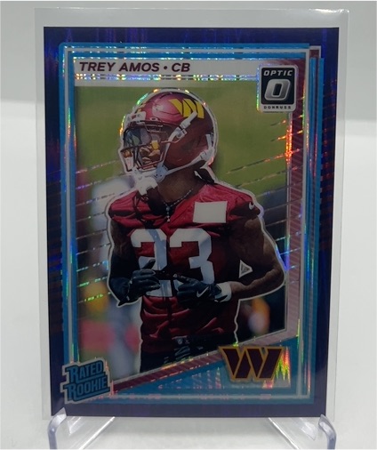 2025 Panini Donruss Optic #369 Trey Amos — front