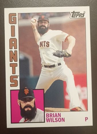 2012 Topps Archives #186 Brian Wilson — front