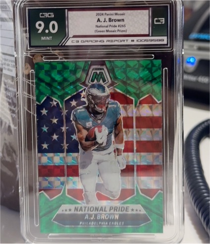 2024 Panini Mosaic #265 A. J. Brown — front