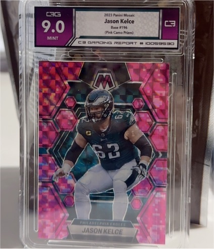 2023 Panini Mosaic #196 Jason Kelce — front