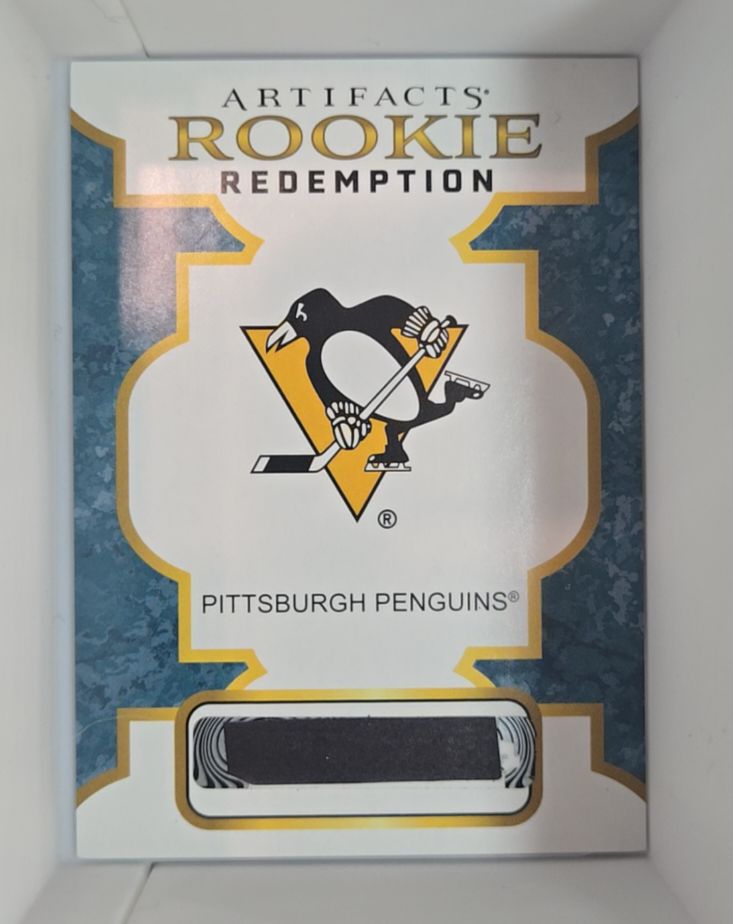 2024-25 Upper Deck Artifacts Rookie Redemption #RED223 Pittsburgh Penguins — front