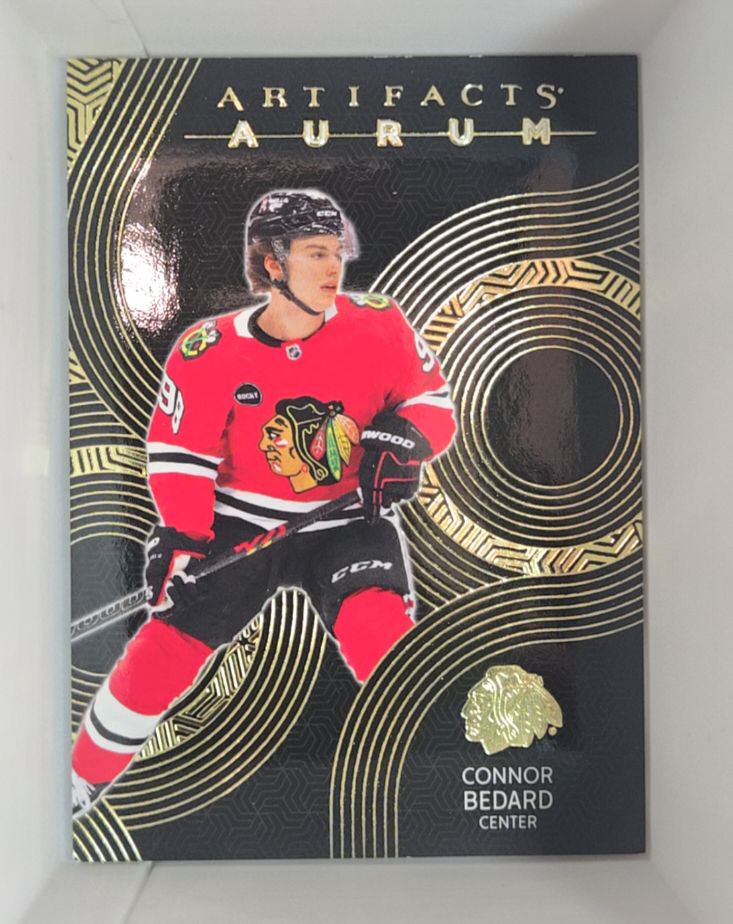 2024-25 Upper Deck Artifacts Aurum #A-CB Connor Bedard — front