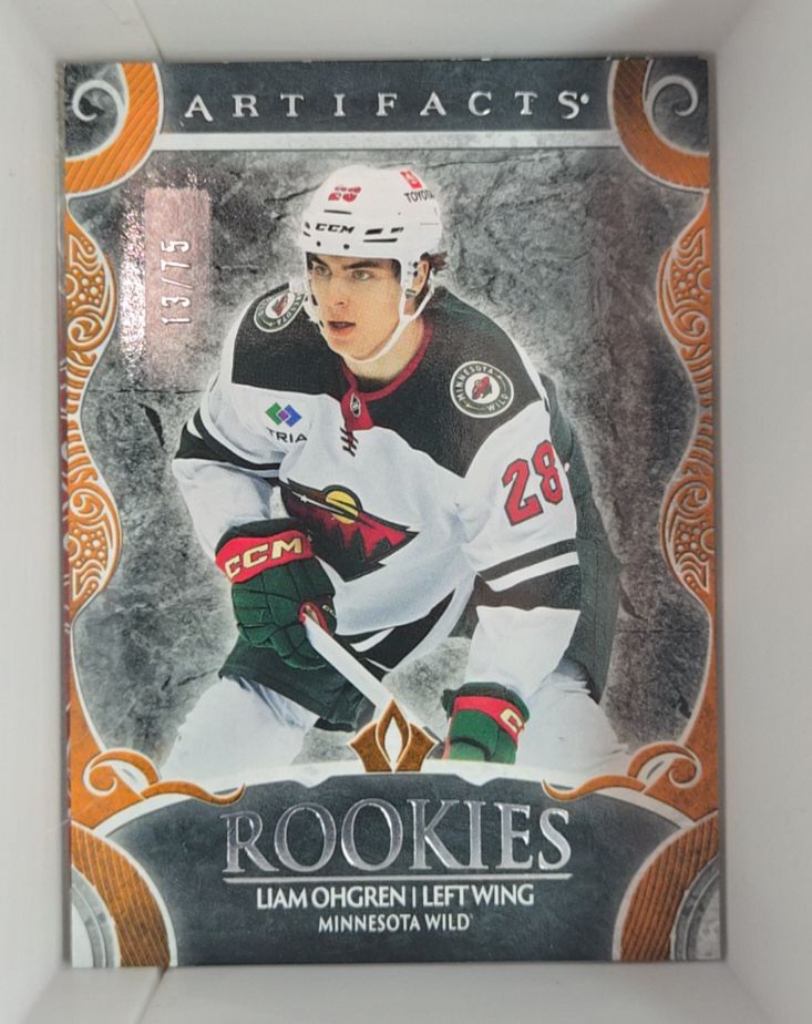 2024-25 Upper Deck Artifacts #194 Liam Ohgren Rookie — front