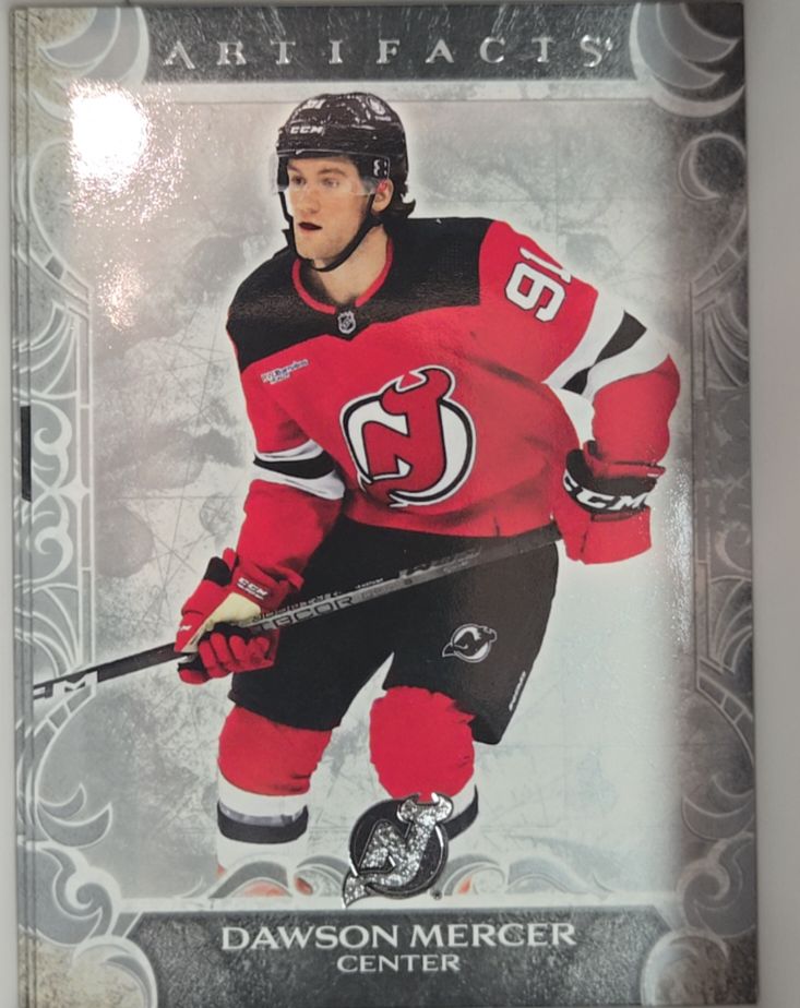2024-25 Upper Deck Artifacts #15 Dawson Mercer — front