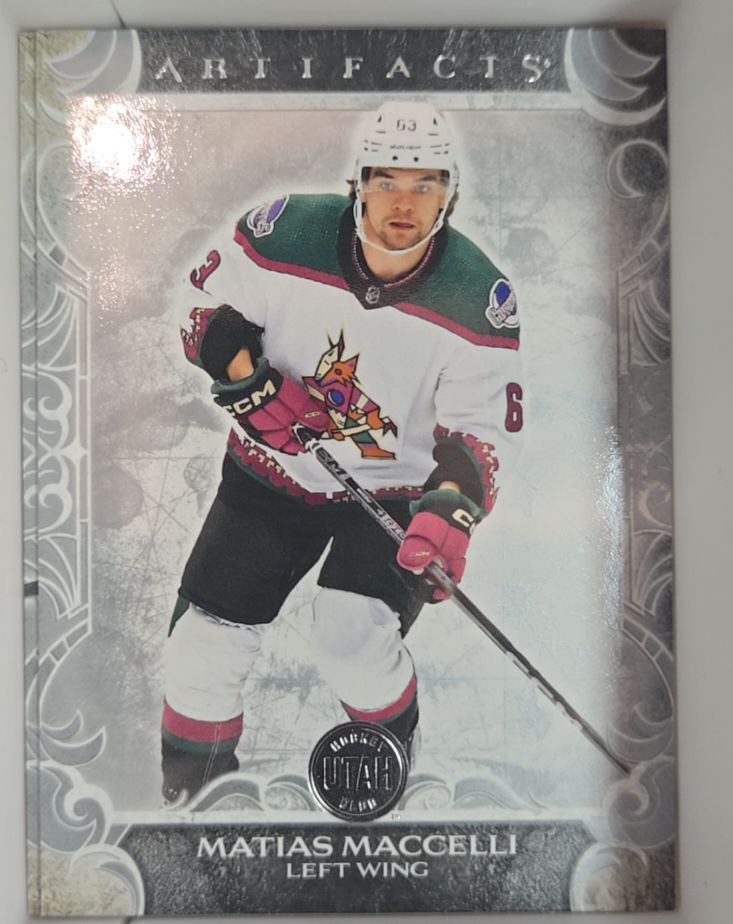 2024-25 Upper Deck Artifacts #71 Matias Maccelli — front