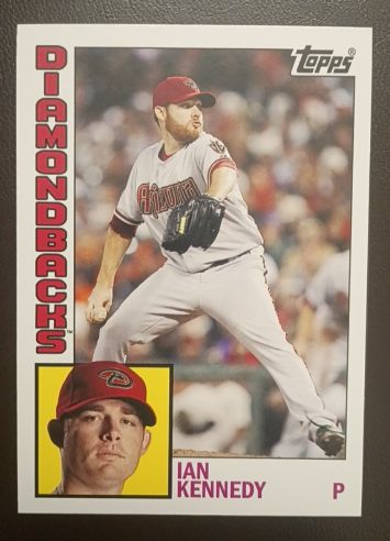 2012 Topps Archives #182 Ian Kennedy — front