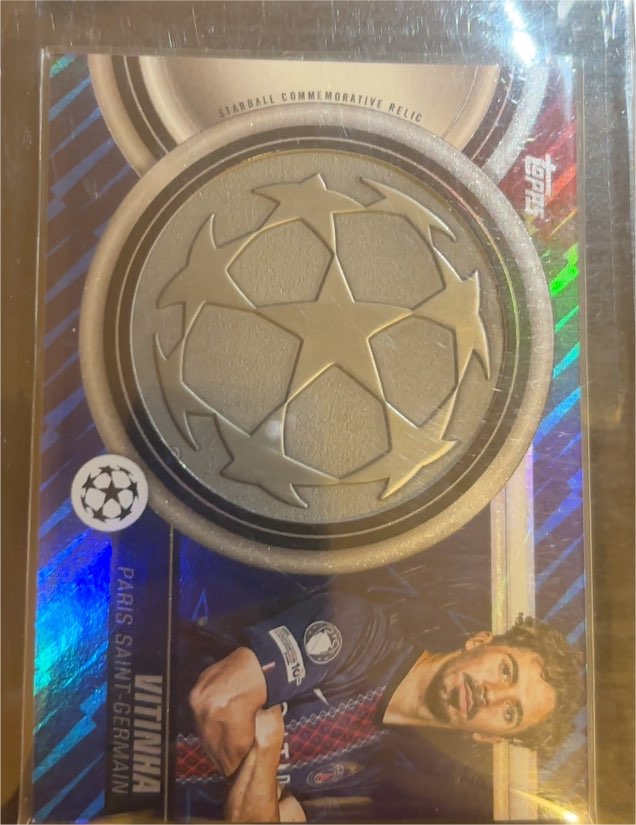2025-26 Topps UEFA Starball Commemorative Relic #SCR-VI Vitinha — front