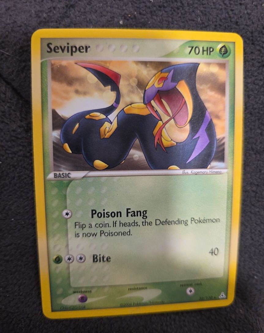 2006 EX Holon Phantoms #32 Seviper — front
