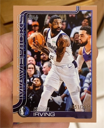 2025-26 Topps #168 Kyrie Irving — front