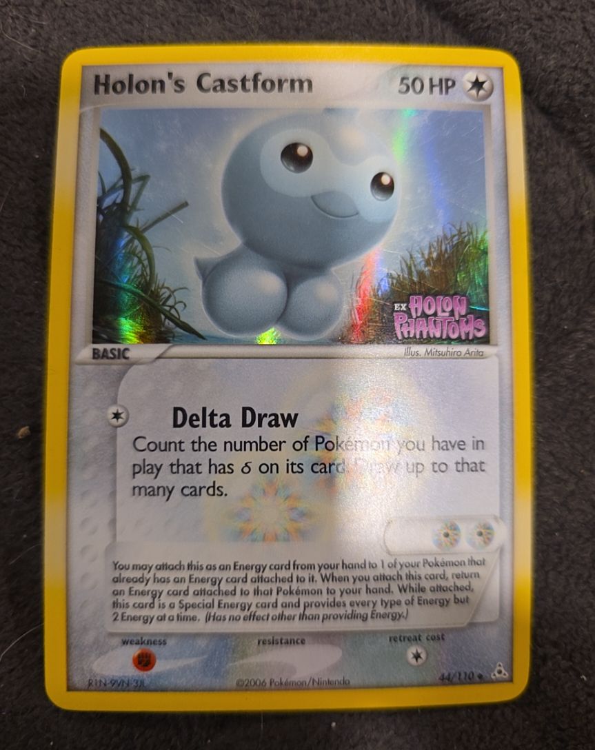 2006 Pokémon EX Holon Phantoms #44 Holon's Castform — front
