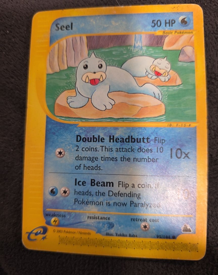 2003 Skyridge #95 Seel — front