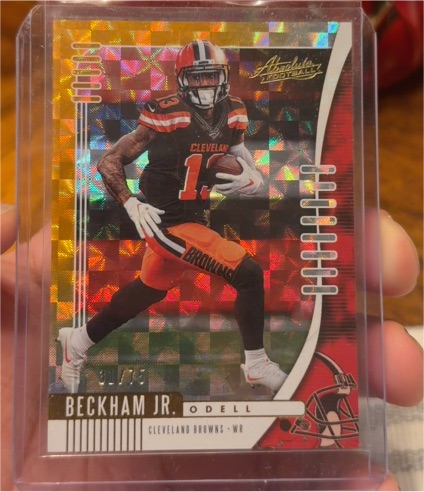 2019 Panini Absolute #20 Odell Beckham Jr. — front
