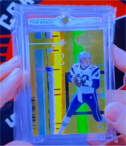 2019 Panini Donruss Optic #83 Tom Brady — front