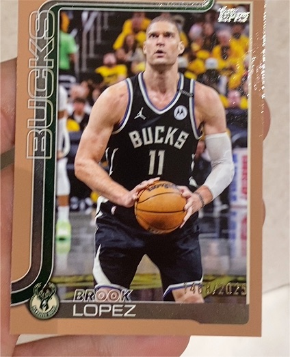 2025-26 Topps #58 Brook Lopez — front