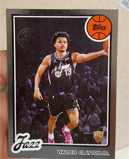2025-26 Topps #80BK-64 Walter Clayton Jr. 1980-81 Topps Basketball — front