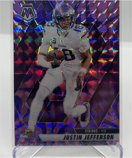 2025 Panini Mosaic #18 Justin Jefferson — front
