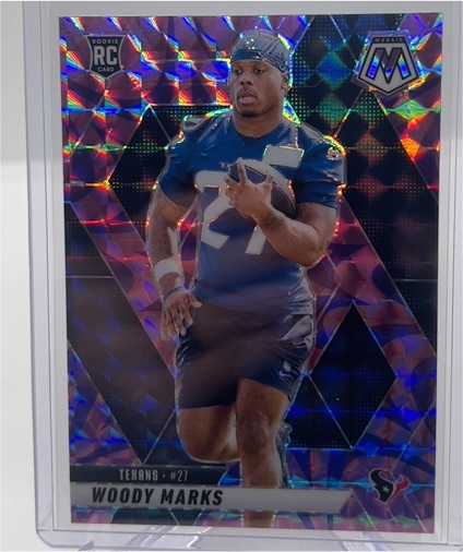 2025 Panini Mosaic #395 Woody Marks — front