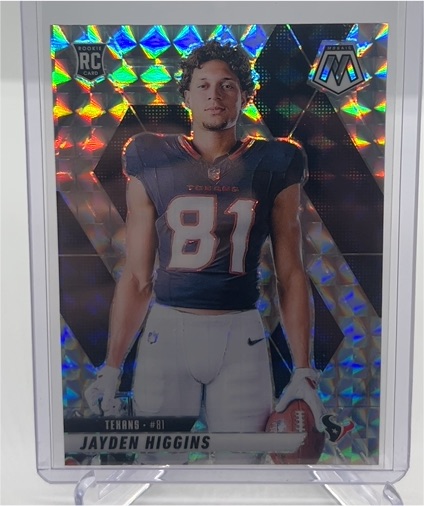 2025 Panini Mosaic #286 Jayden Higgins — front