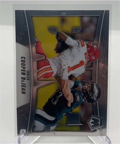 2025 Panini Mosaic #9 Cooper DeJean Bang! — front