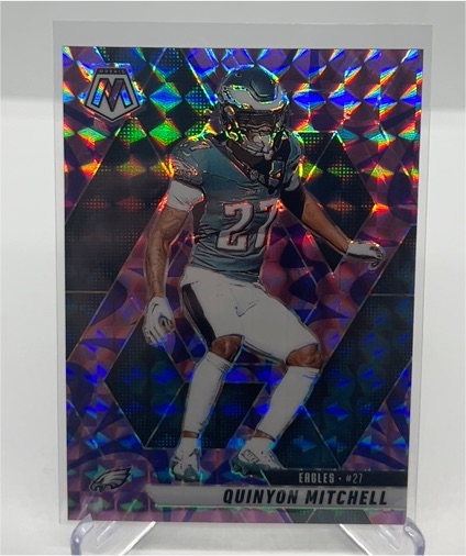 2023 Panini Mosaic #27 Quinyon Mitchell — front