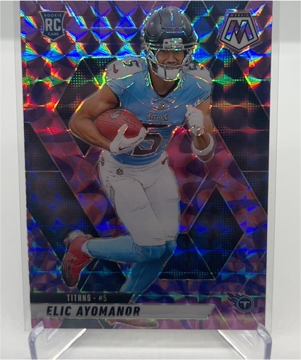 2025 Panini Mosaic #333 Elic Ayomanor — front