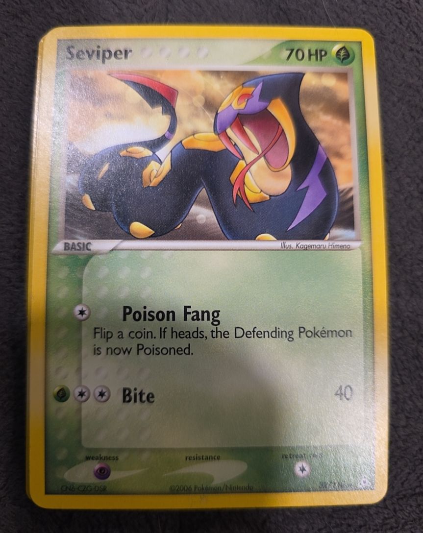 2006 EX Holon Phantoms #32 Seviper — front