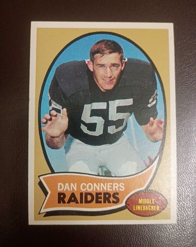 1970 Topps #6 Dan Conners — front