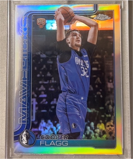 2025-26 Topps Chrome #251 Cooper Flagg — front