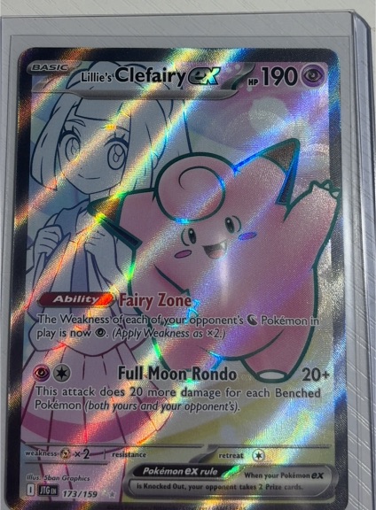 2022 Pokémon SV09 Journey Together #173 Lillie's Clefairy EX — front