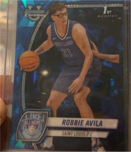 2024-25 Bowman Chrome University #61 Robbie Avila — front